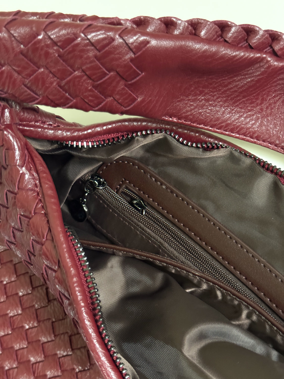 Camille bag wine red