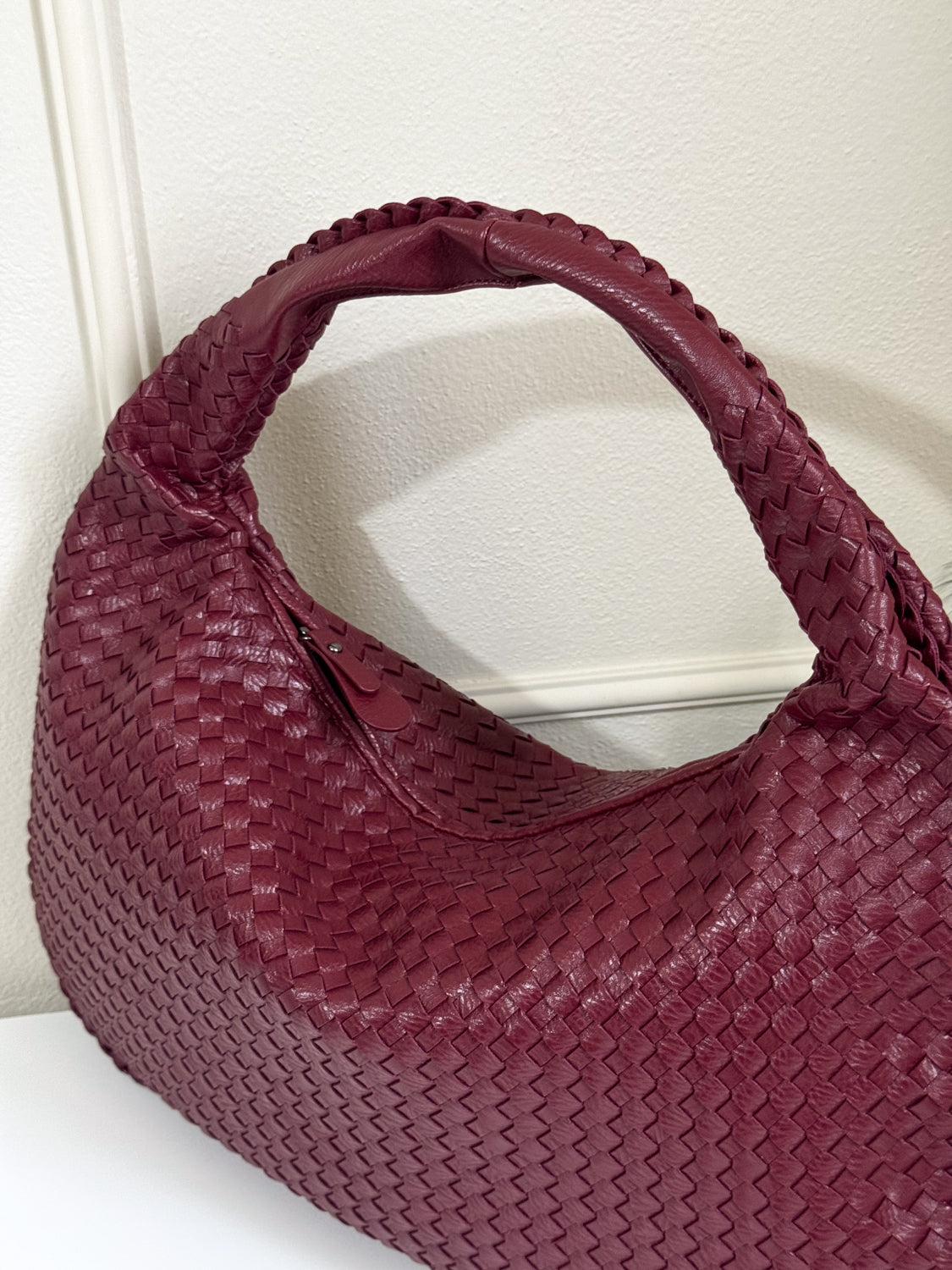 Camille bag wine red
