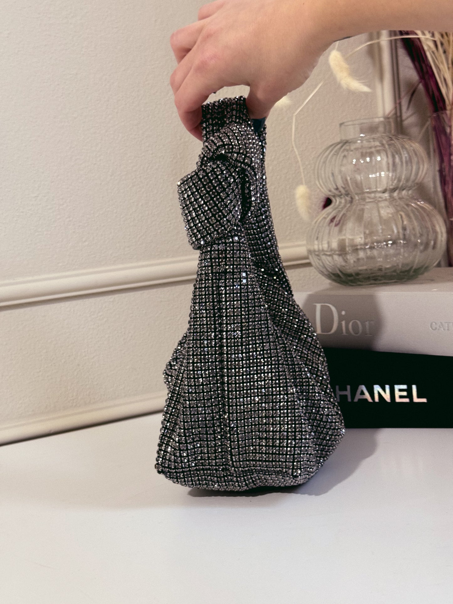 Katie bag black crystal