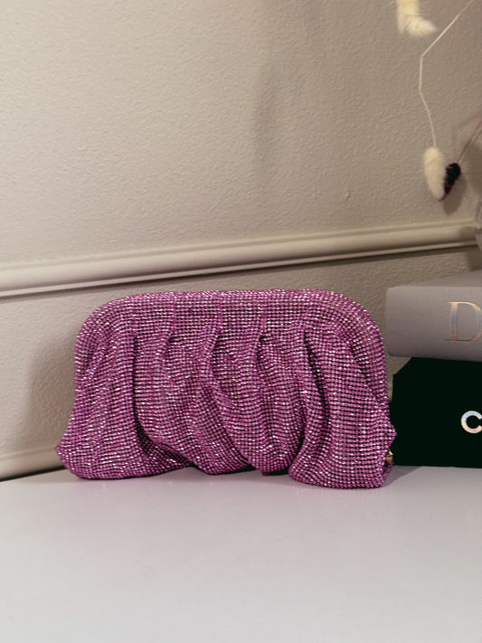 Molly bag pink crystal