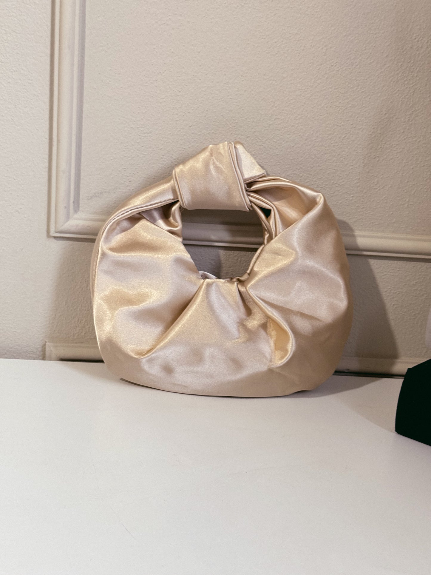 Satin bag cream
