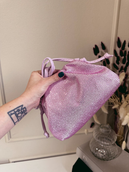 Nora bag pink crystal