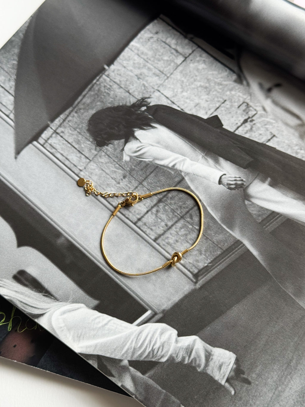 Promise bracelet golden