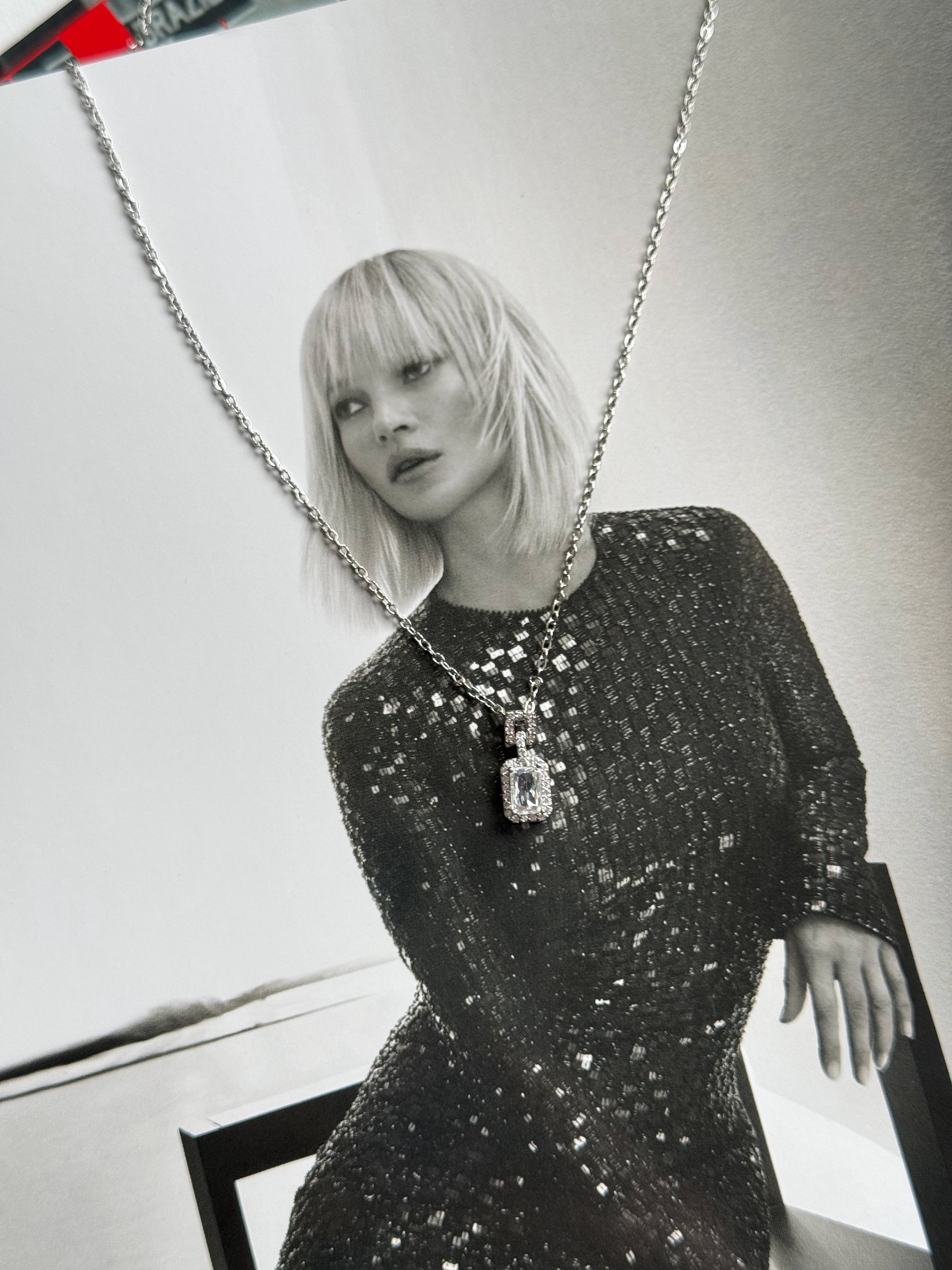 Classic necklace silver