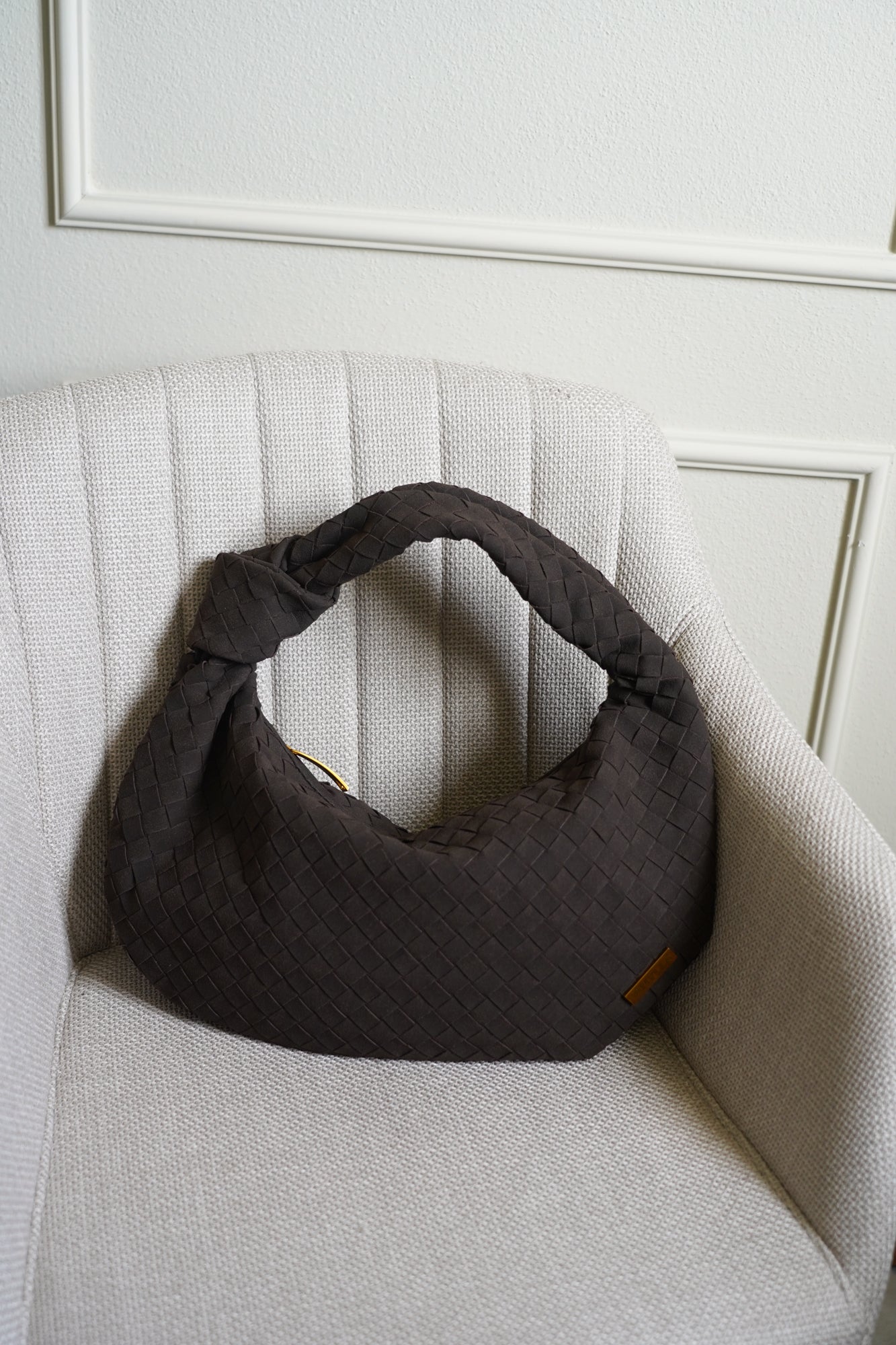 Venisse bag suede coffee
