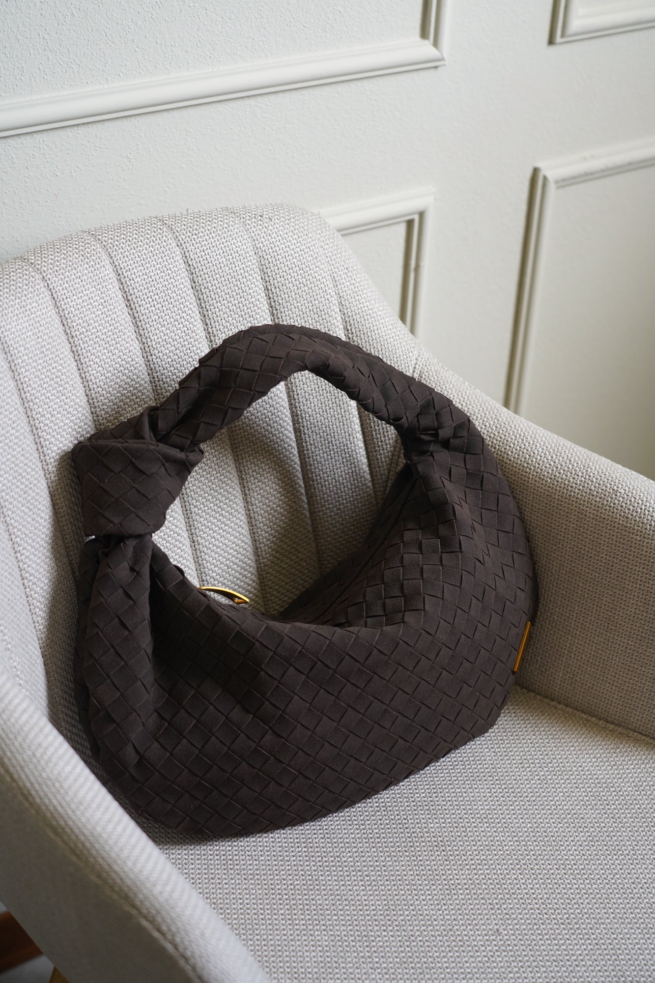 Venisse bag suede coffee
