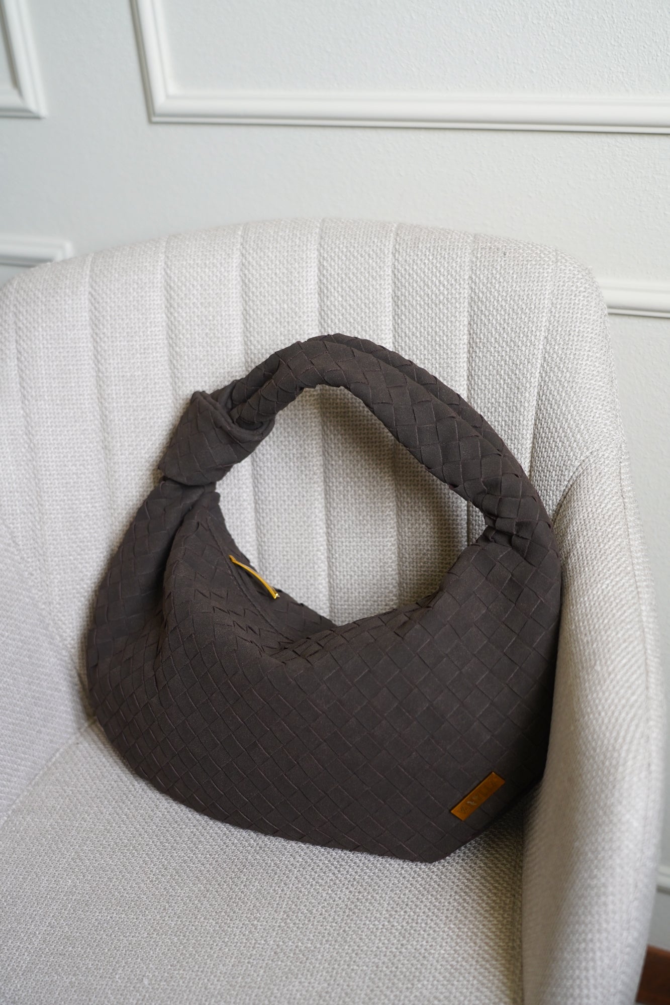 Venisse bag suede coffee