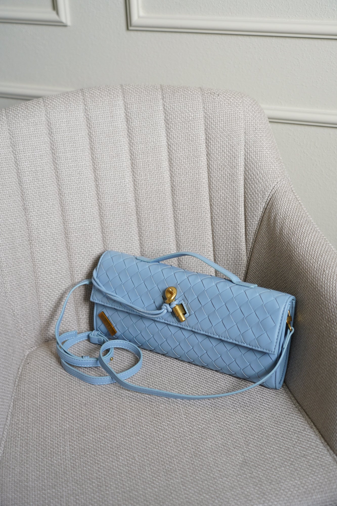 Vassia bag light blue
