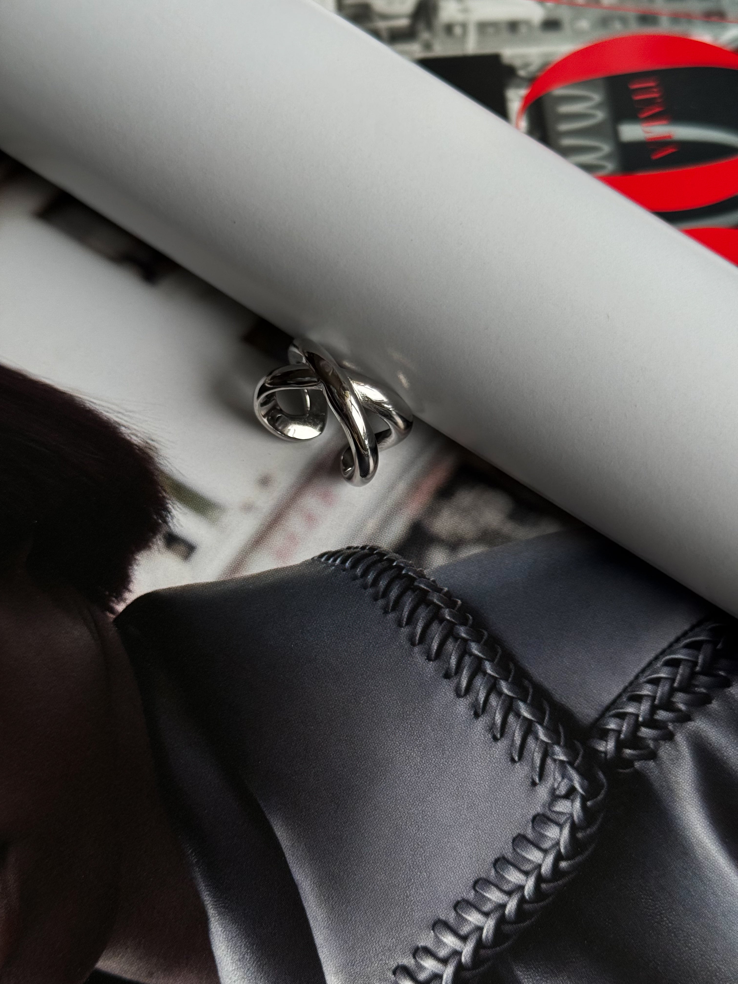 X ring silver