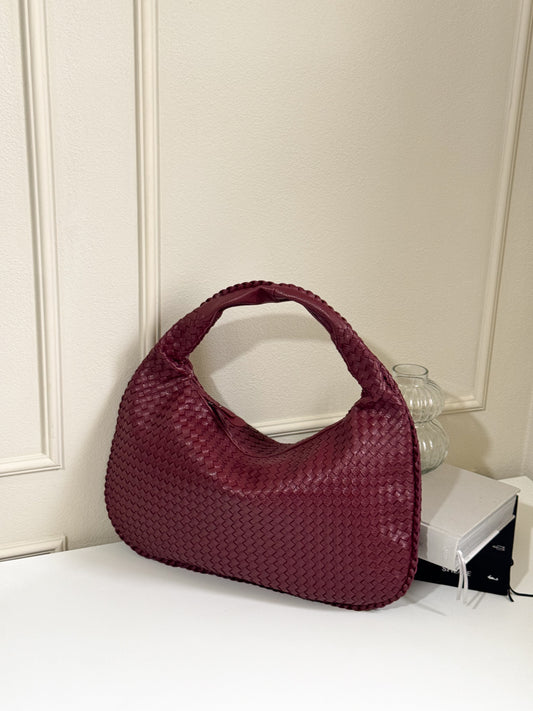 Camille bag wine red